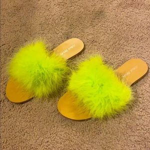 Public desire green house shoes